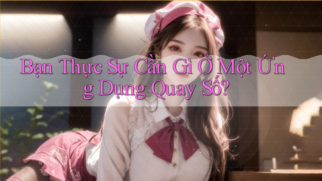 Bạn Thực Sự Cần Gì Ở Một Ứng Dụng Quay Số?