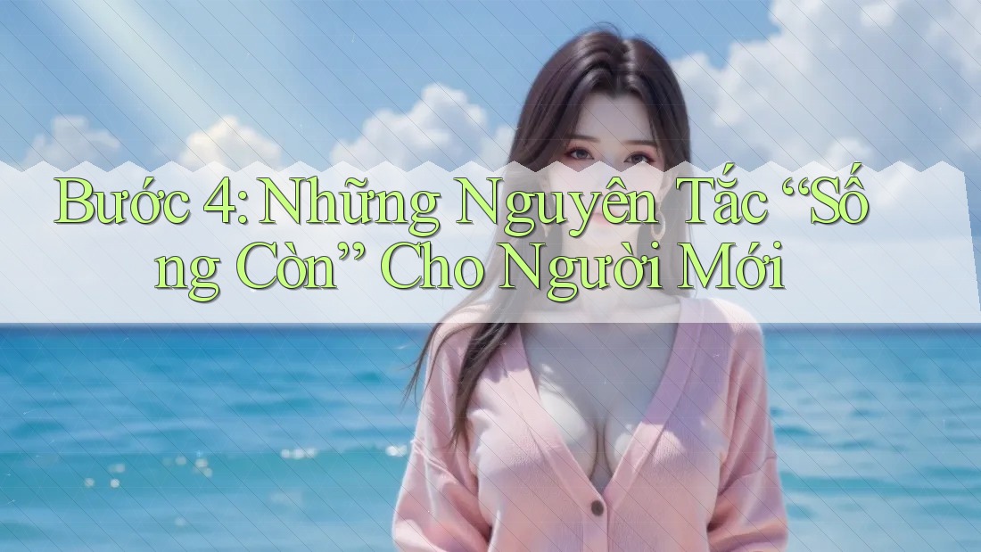 Bước 4: Những Nguyên Tắc “Sống Còn” Cho Người Mới