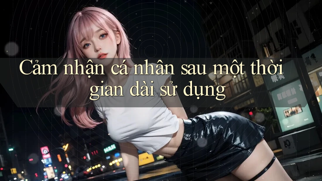 Cảm nhận cá nhân sau một thời gian dài sử dụng