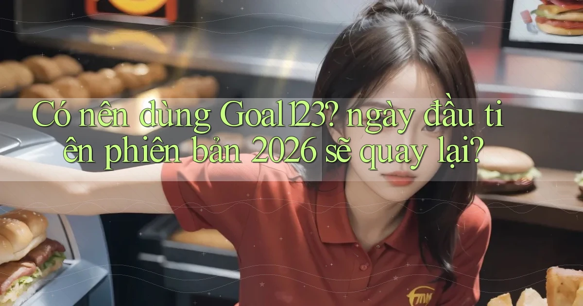Có nên dùng Goal123 ngày đầu tiên phiên bản 2026 sẽ quay lại