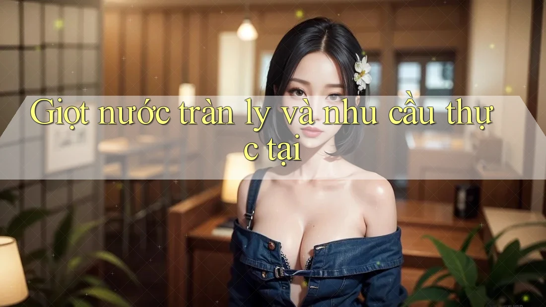 Giọt nước tràn ly và nhu cầu thực tại