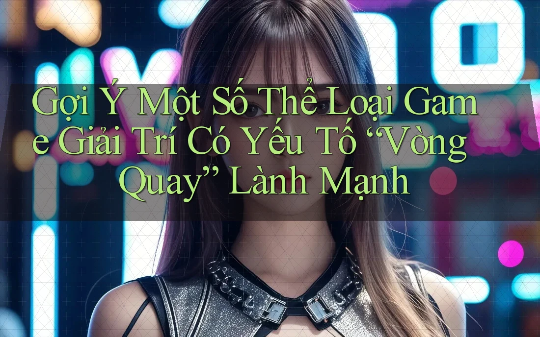 Gợi Ý Một Số Thể Loại Game Giải Trí Có Yếu Tố “Vòng Quay” Lành Mạnh