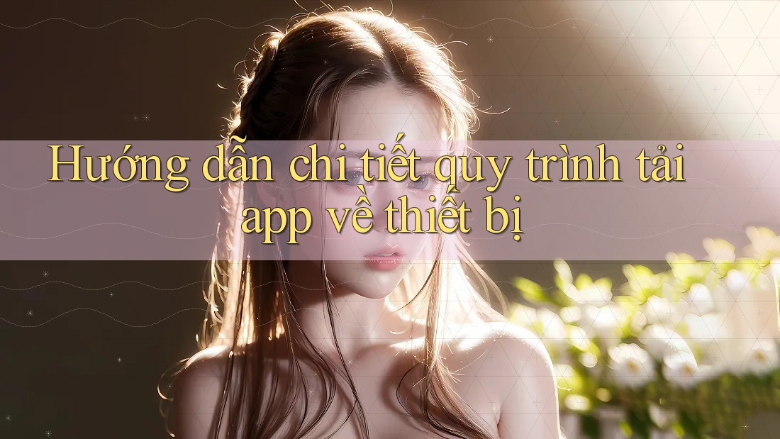 Hướng dẫn chi tiết quy trình tải app về thiết bị