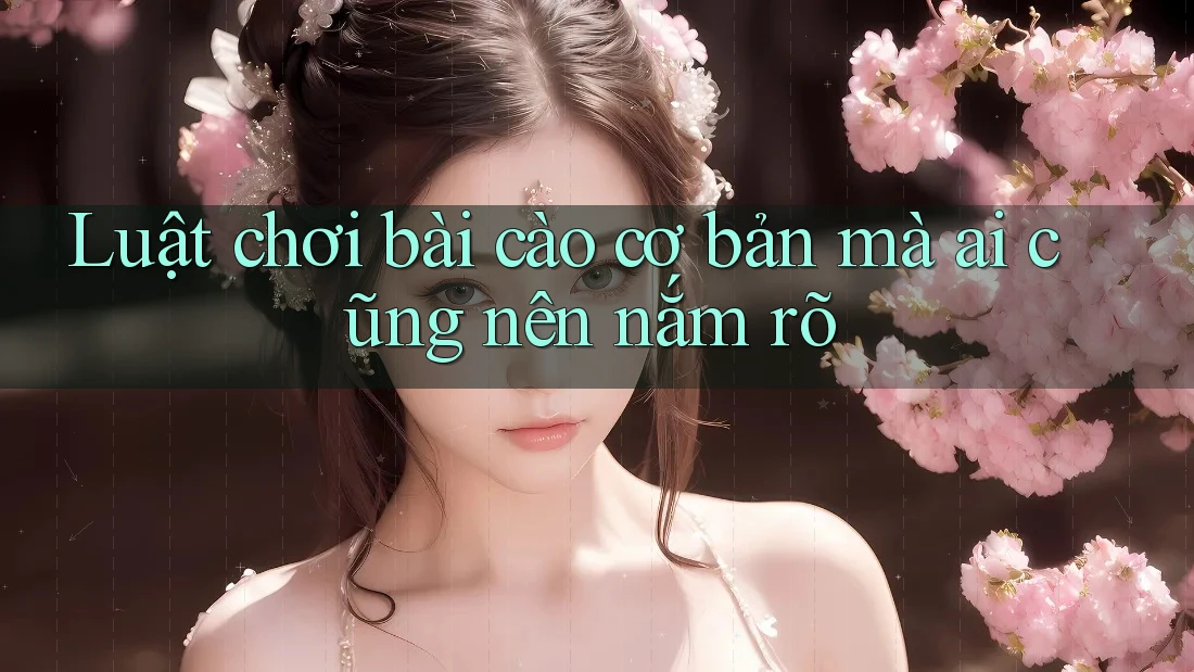 Luật chơi bài cào cơ bản mà ai cũng nên nắm rõ
