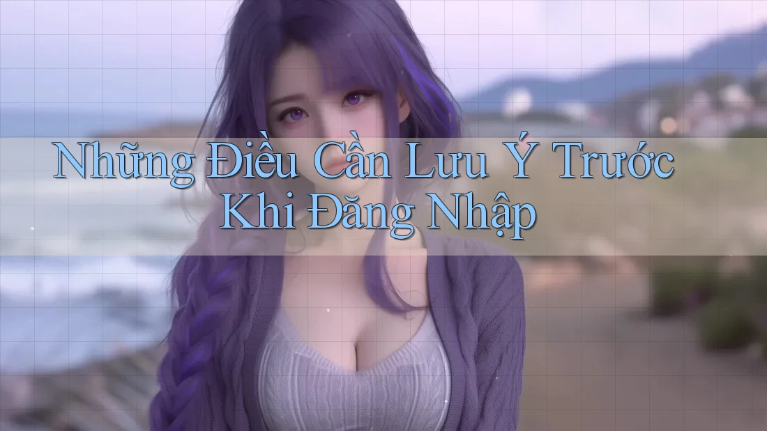 Những Điều Cần Lưu Ý Trước Khi Đăng Nhập