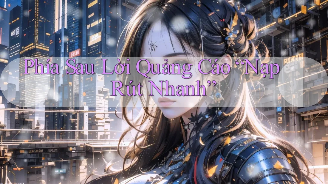 Phía Sau Lời Quảng Cáo “Nạp Rút Nhanh”