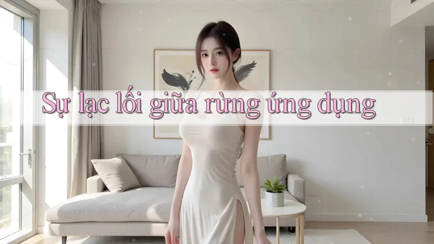 Sự lạc lối giữa rừng ứng dụng