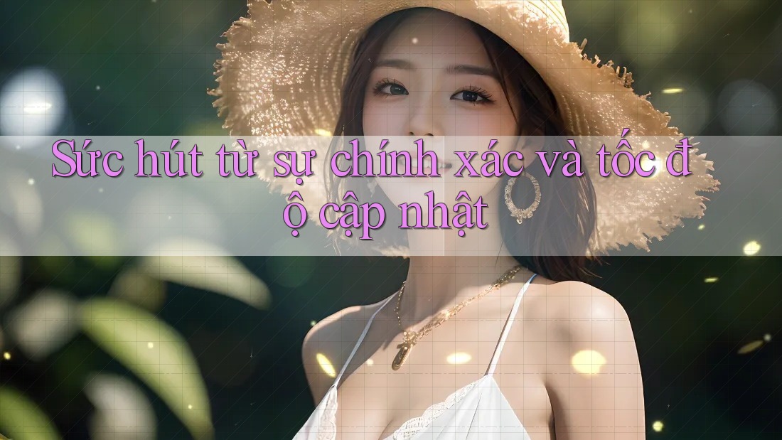 Sức hút từ sự chính xác và tốc độ cập nhật