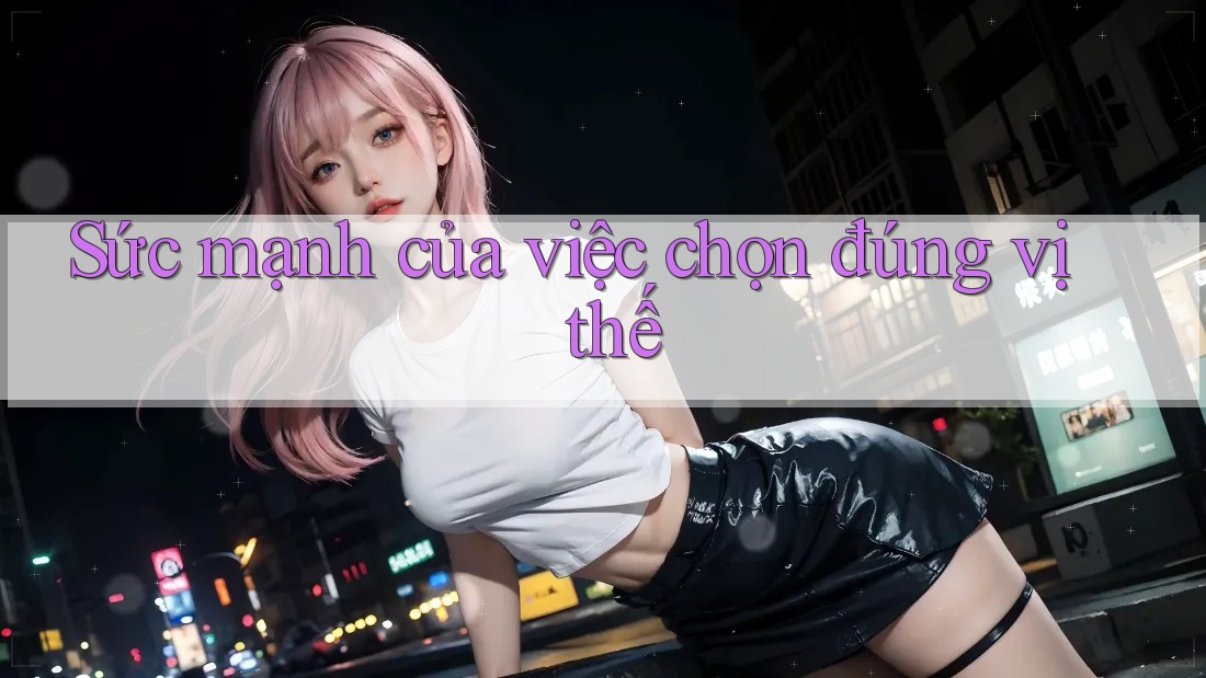 Sức mạnh của việc chọn đúng vị thế