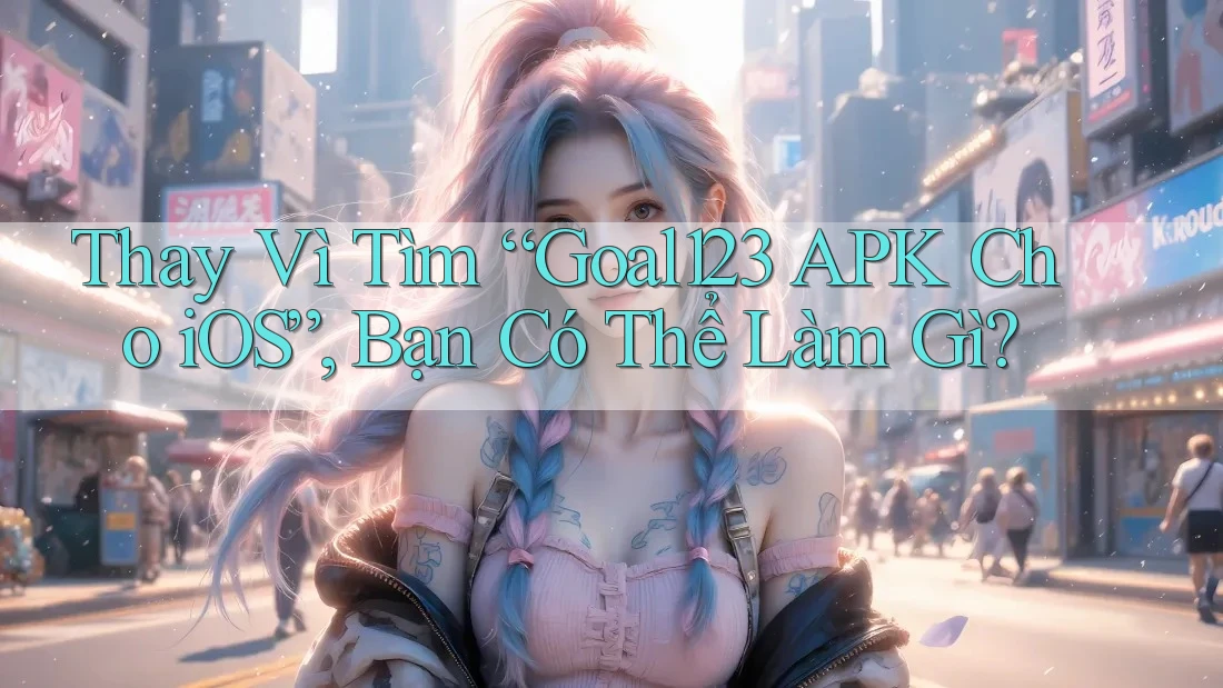 Thay Vì Tìm “Goal123 APK Cho iOS”, Bạn Có Thể Làm Gì?
