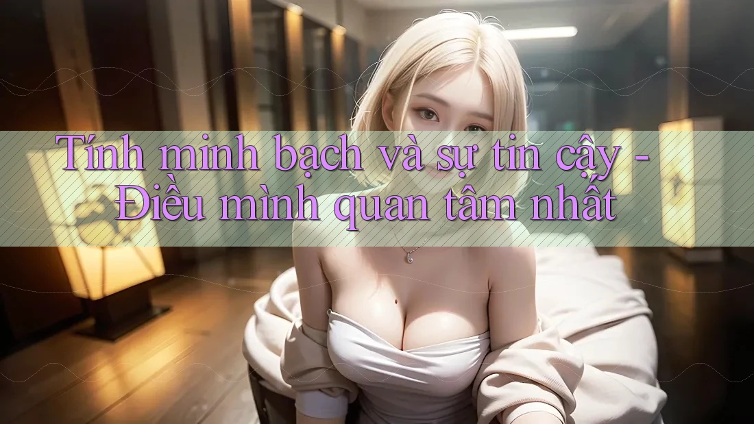 Tính minh bạch và sự tin cậy - Điều mình quan tâm nhất