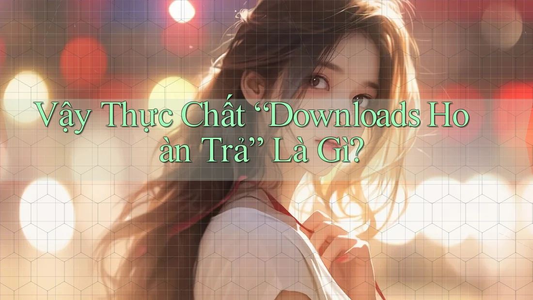 Vậy Thực Chất “Downloads Hoàn Trả” Là Gì?